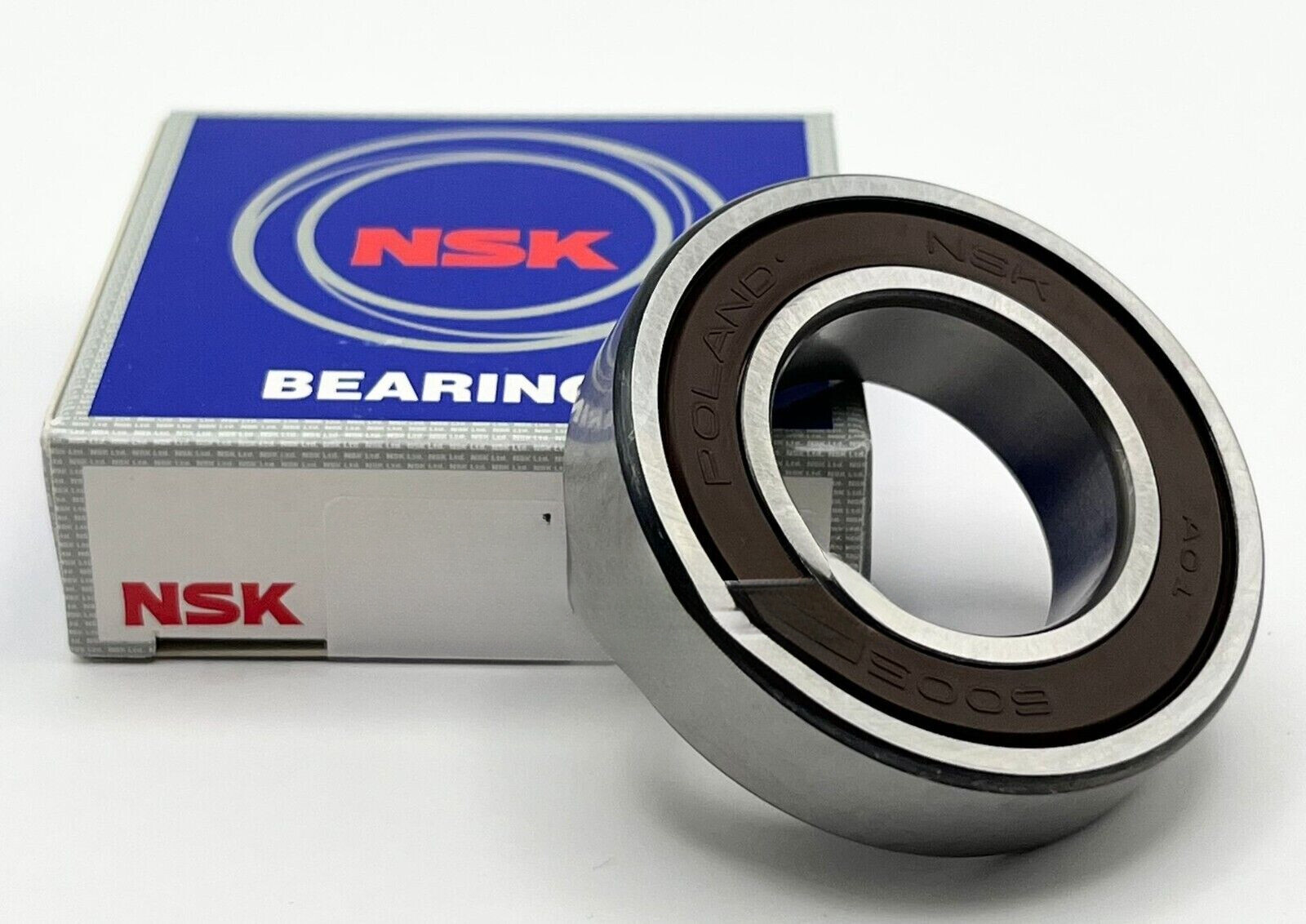 NEW 6005 DDU NSK DEEP GROOVE BALL BEARING RUBBER SEALED 25x47x12mm