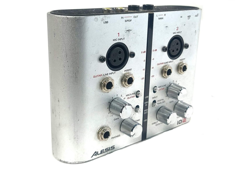 Alesis iO2 USB Audio Interface (C2018-465)