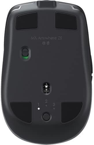 Logitech MX Anywhere 2S Bluetooth Edition Compact Wireless Laser Mouse PC / MAC