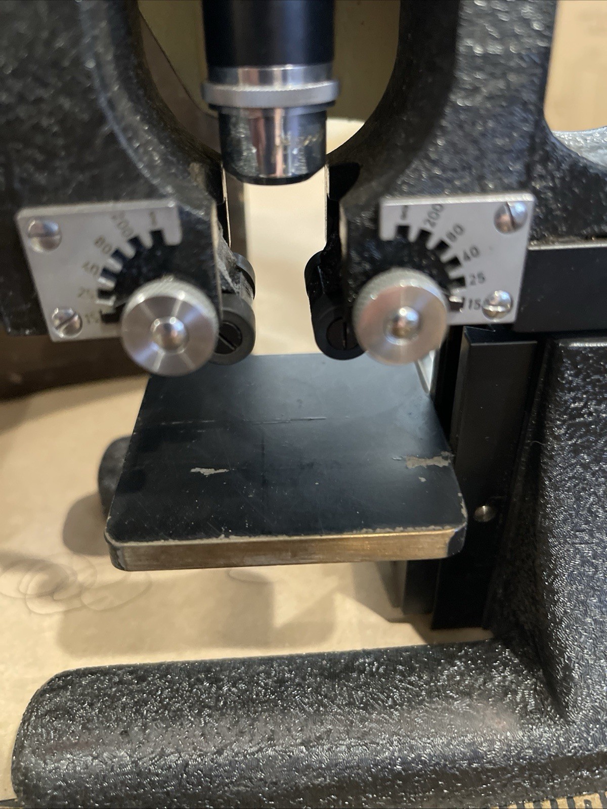 RARE Busch Rathenow Comparison Microscope, Dual Optical, Metallurgical, Forensic