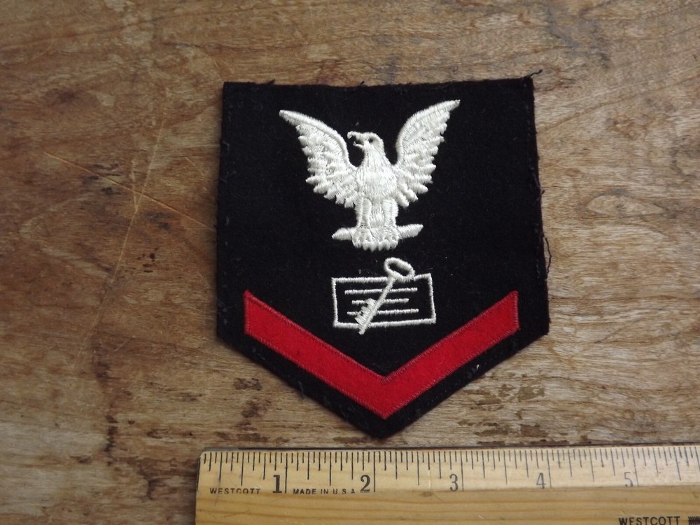 Navy 3rd Class Disbursing Clerk Rate - INV# A4068