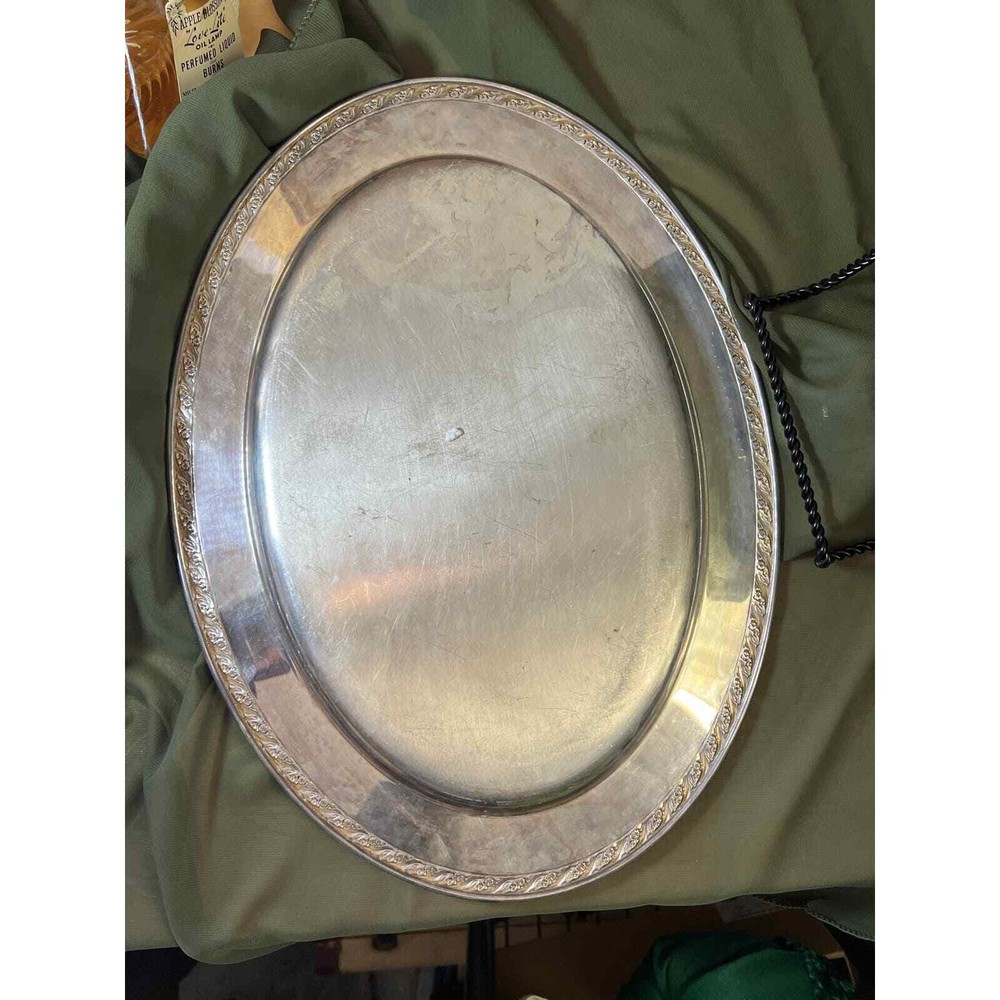 Wm Rogers Silverplate Platter 2009 16"