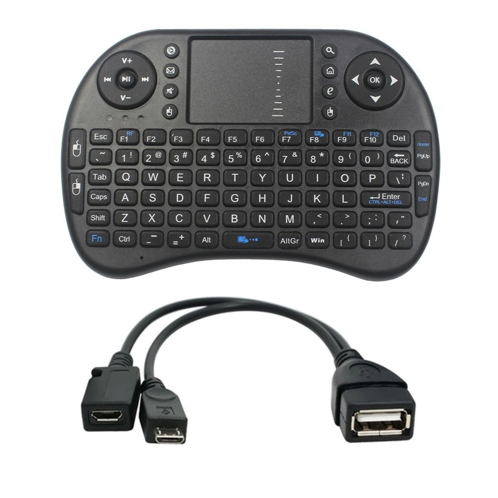 Mini Wireless Keyboard Mouse for Amazon FIRE Stick 4K & 2nd GEN + OTG Cable USB