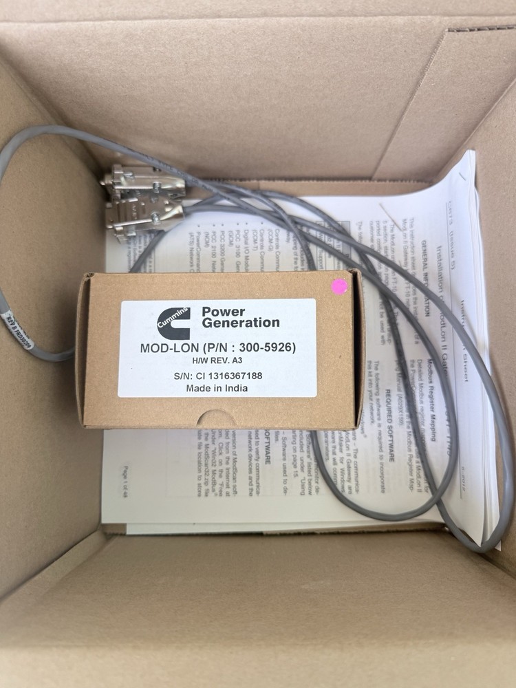 ModLon II Gateway Kit 541-1149, No Installation CD