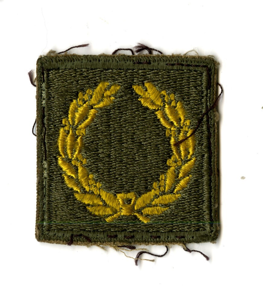 Meritorious Unit Citation 1st Award White Back Patch WWII Vintage