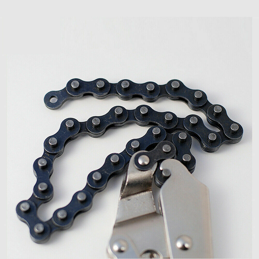 8-1/2" Locking Chain Clamp w/ 19" inch Chain Ratchet Action Vise Grip Wrench