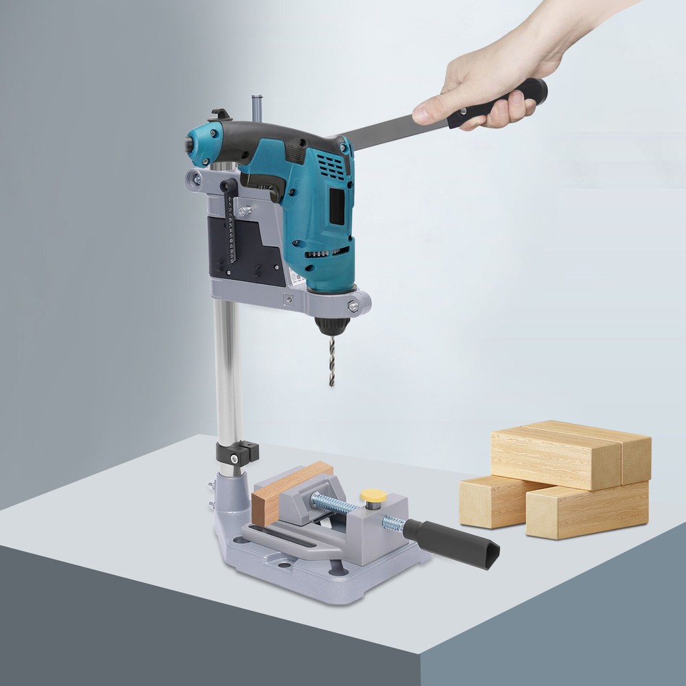 Single-Hole Drill Press Stand Floor Stand Electric Adjustable Table For Drilling