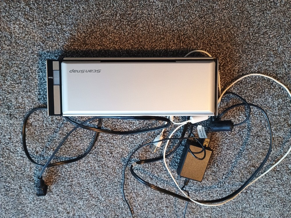 Fujitsu ScanSnap S1300i Document Scanner w/ Power, USB Cable