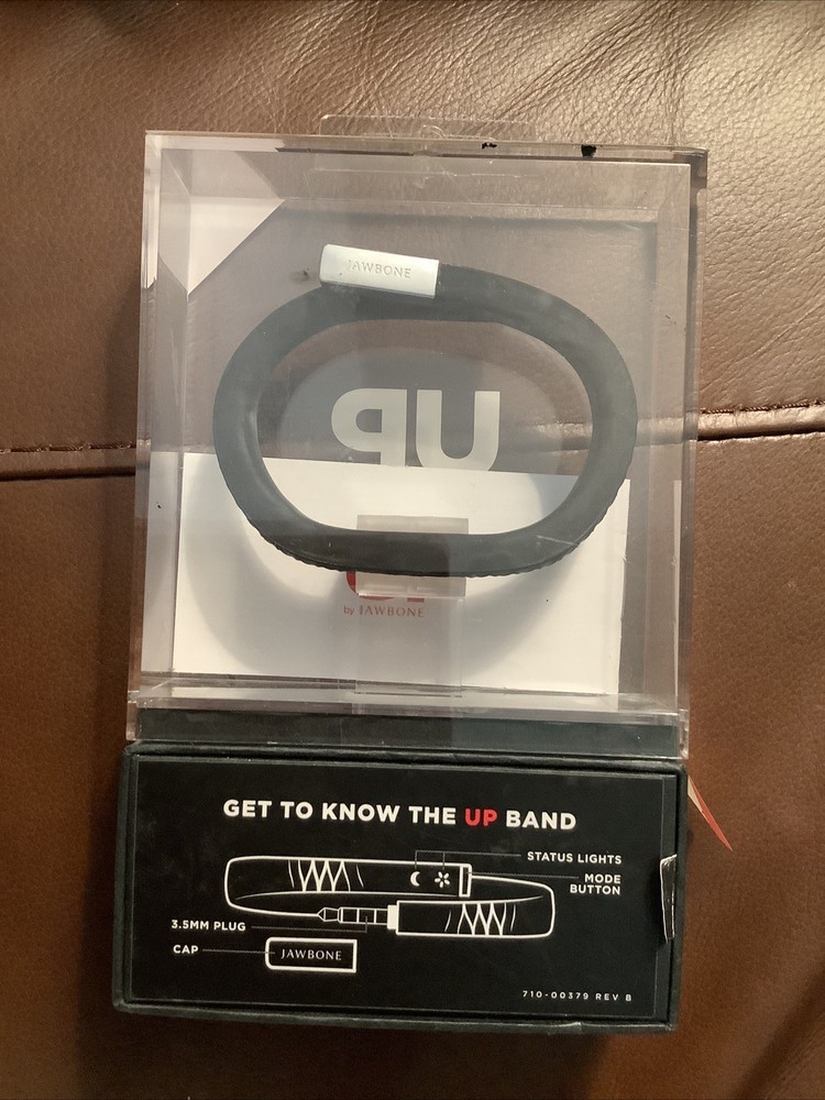 Up by Jawbone Wireless Wristband Activity Tracker Onyx Black Medium Sealed
