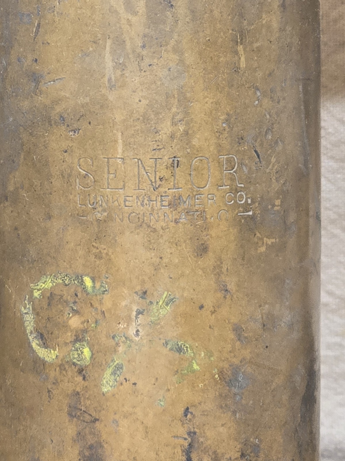 Antique Brass Lunkenheimer Senior Lubricator Oiler Hit Miss Steam Engine