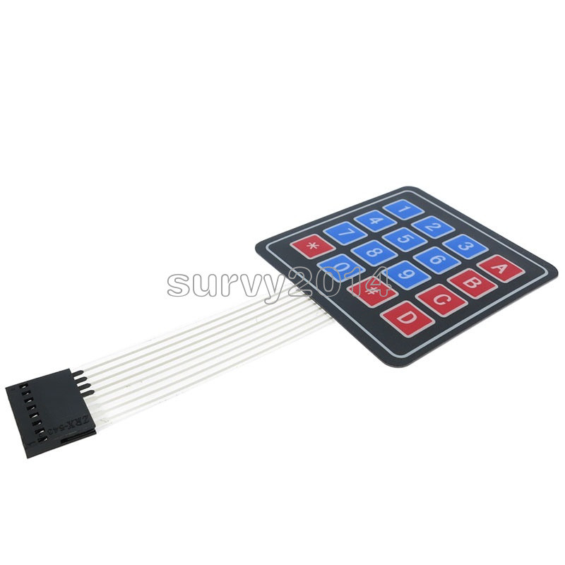 4 x 4 Matrix Array 16 Key Membrane Switch Keypad Keyboard for Arduino/AVR/PI​C
