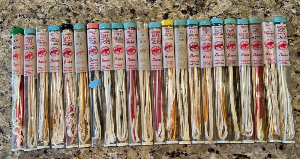 Vintage Bear Archery 69 AMO Bowstring Bowstrings ,Bow String , Strings NOS