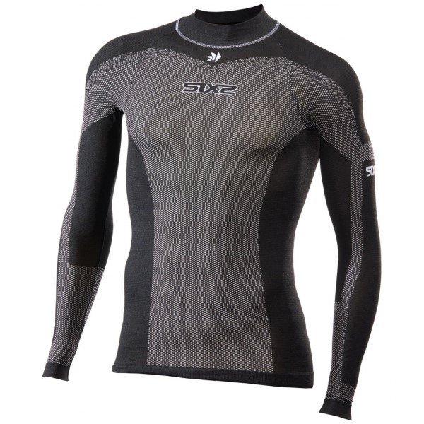 SixS BreezyTouch Long Sleeve Jersey Base Layer Black/Carbon