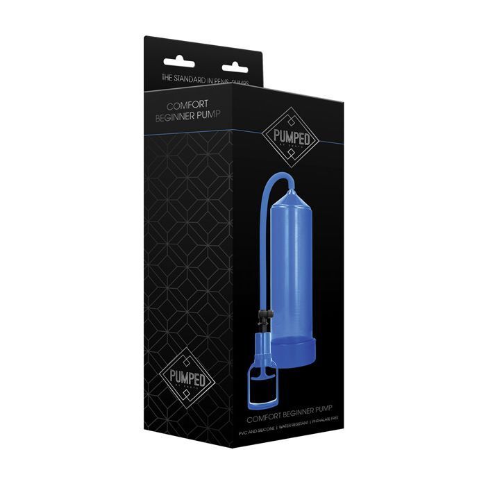Shots Pumped Comfort Beginner Pump Blue