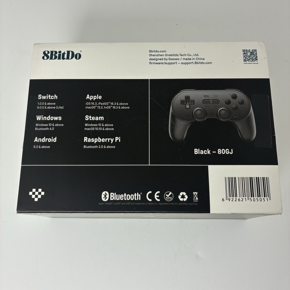 8BitDo Pro 2 Bluetooth Gamepad Wireless Controller - Mint