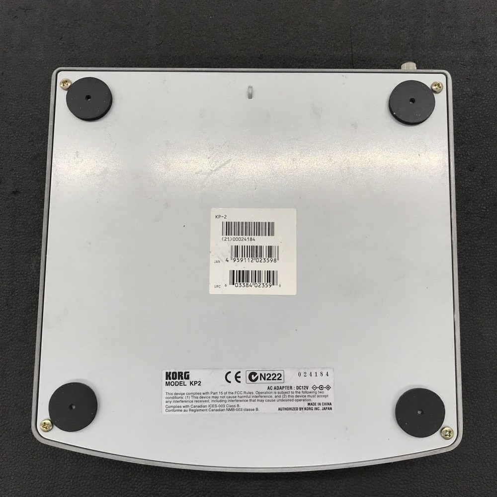 KORG Kaoss Pad 2 Dynamic Effect Controller Touch Pad Synthesizer Japan