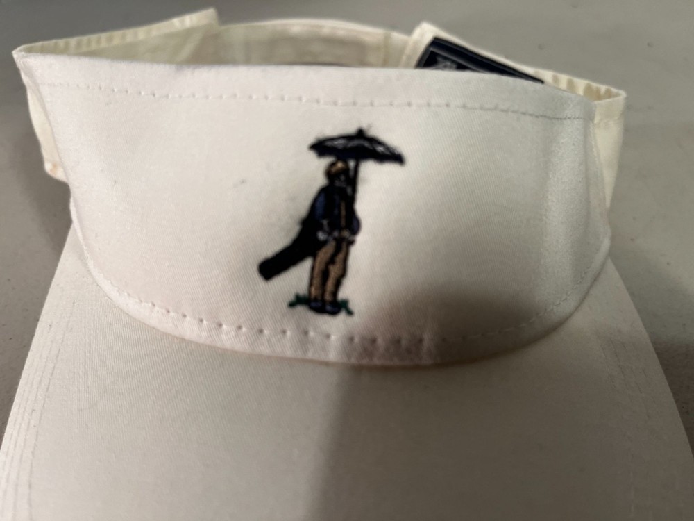AHead Golf Swing Visor Adult Adjustable White Hat