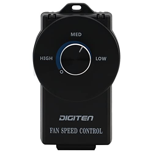 Variable Speed Controller, Fan Speed Controller, Cordless Vent Blower Speed