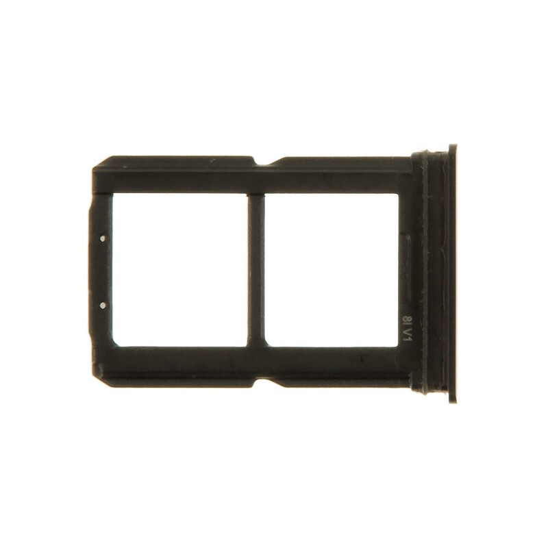 SIM Card Tray Dual for OnePlus 6 Black Holder Slot Insert Module Replacement