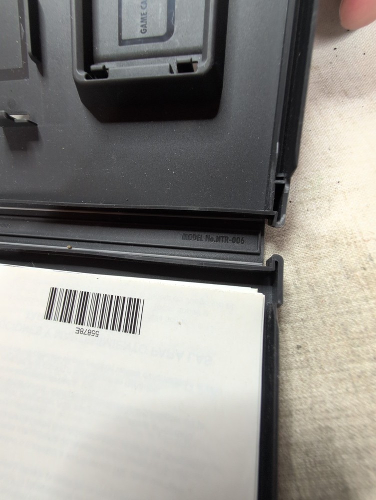 Nintendo DS/GBA Case Only - Empty - No Graphics - Random DS Inserts