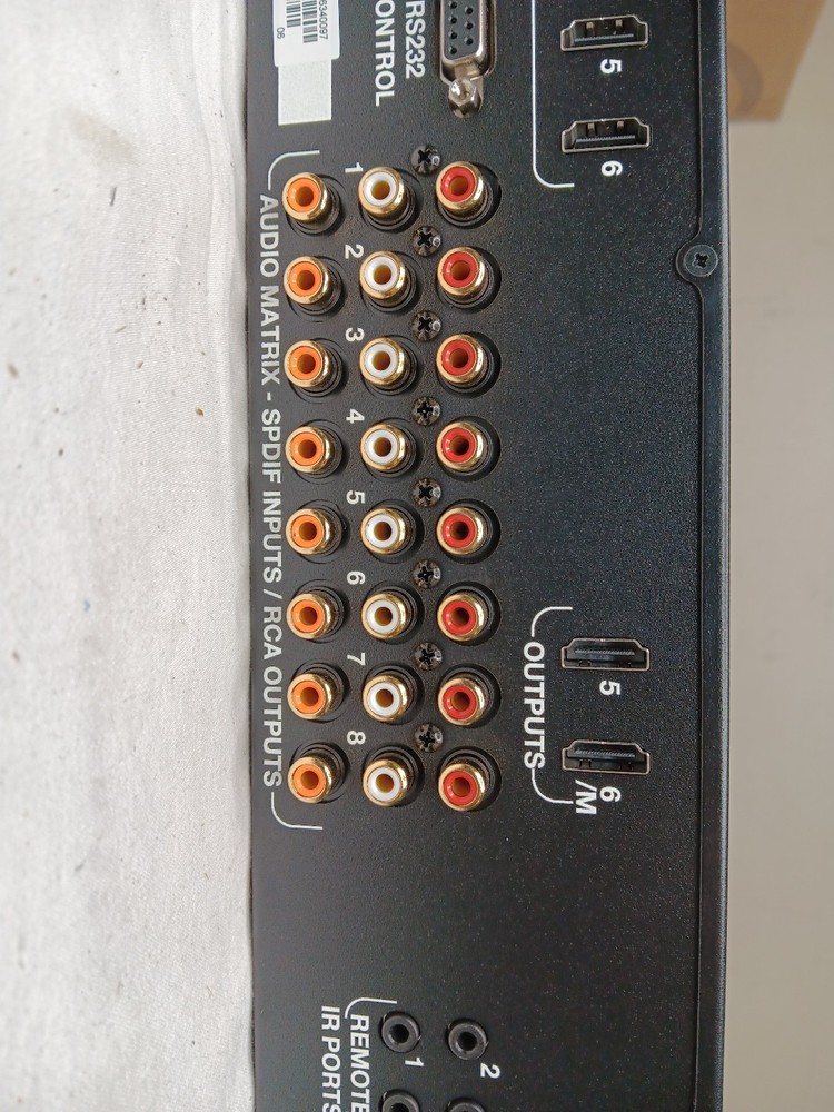 Control4 C4-LU642D Video Matrix With Down Mixing *Wrong Box*