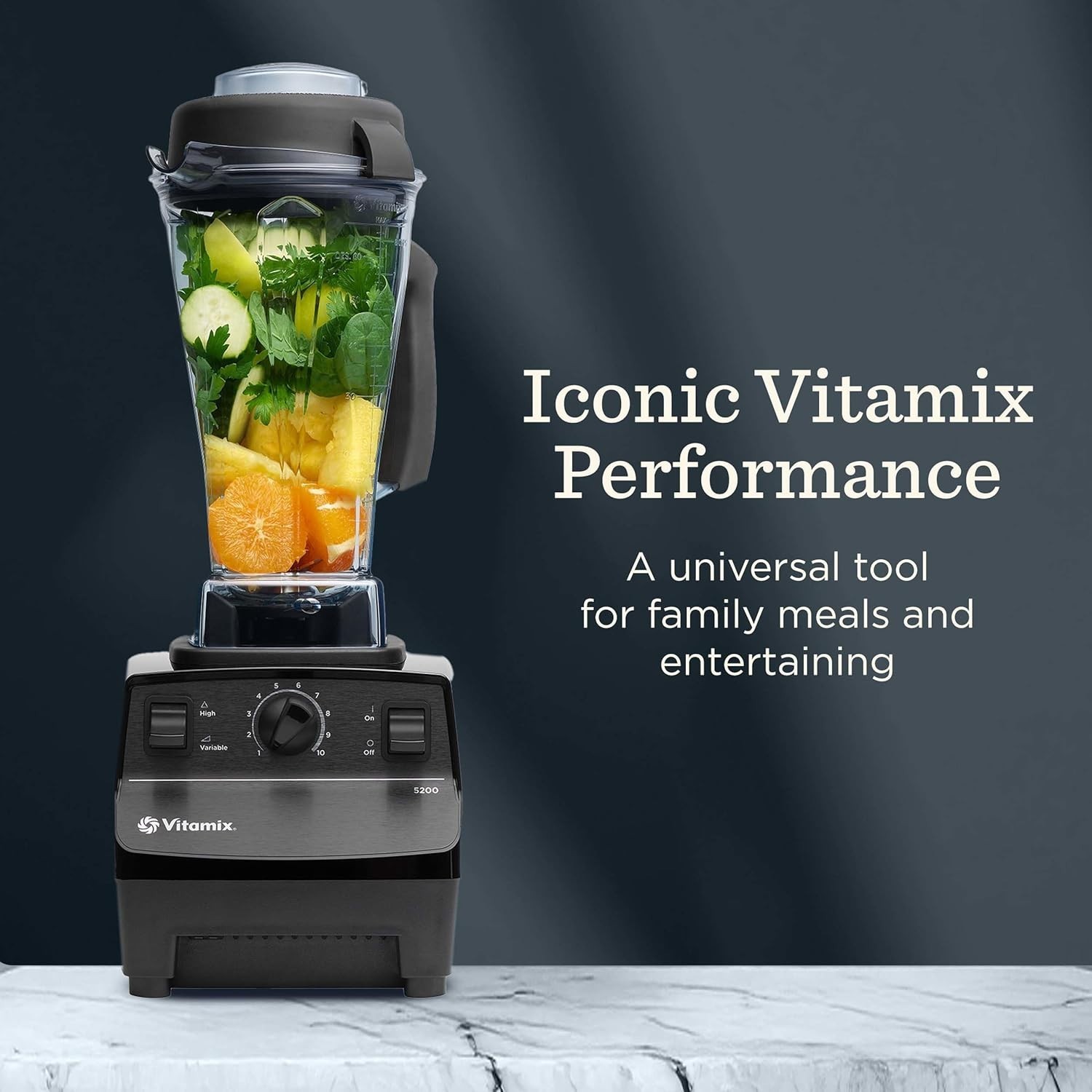 Vitamix 5200 Blender Professional-Grade Blender Smoothies Soups Ice Cream