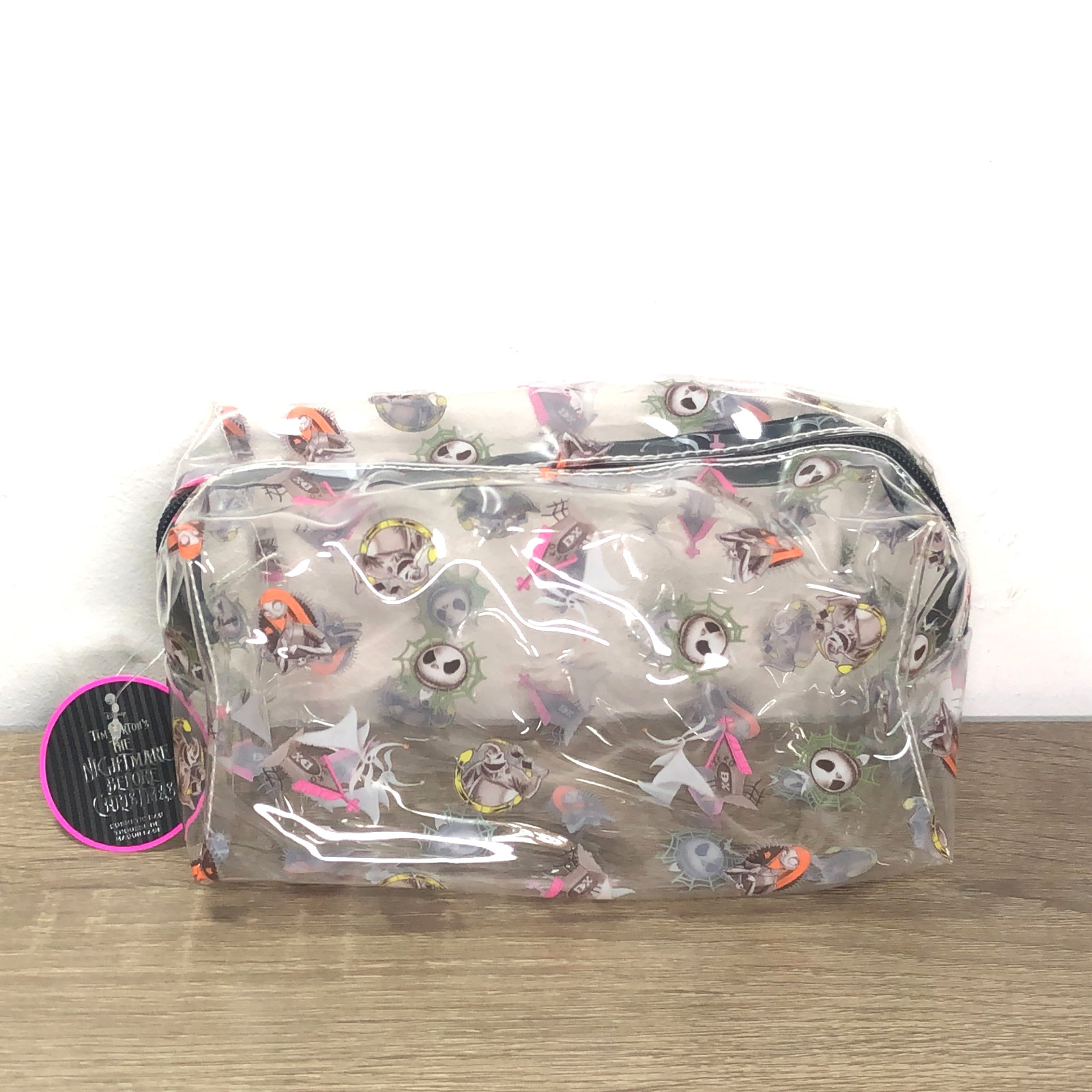 Disney Nightmare Before Christmas Revolution Make Up Cosmetic Bag Collectible 8"