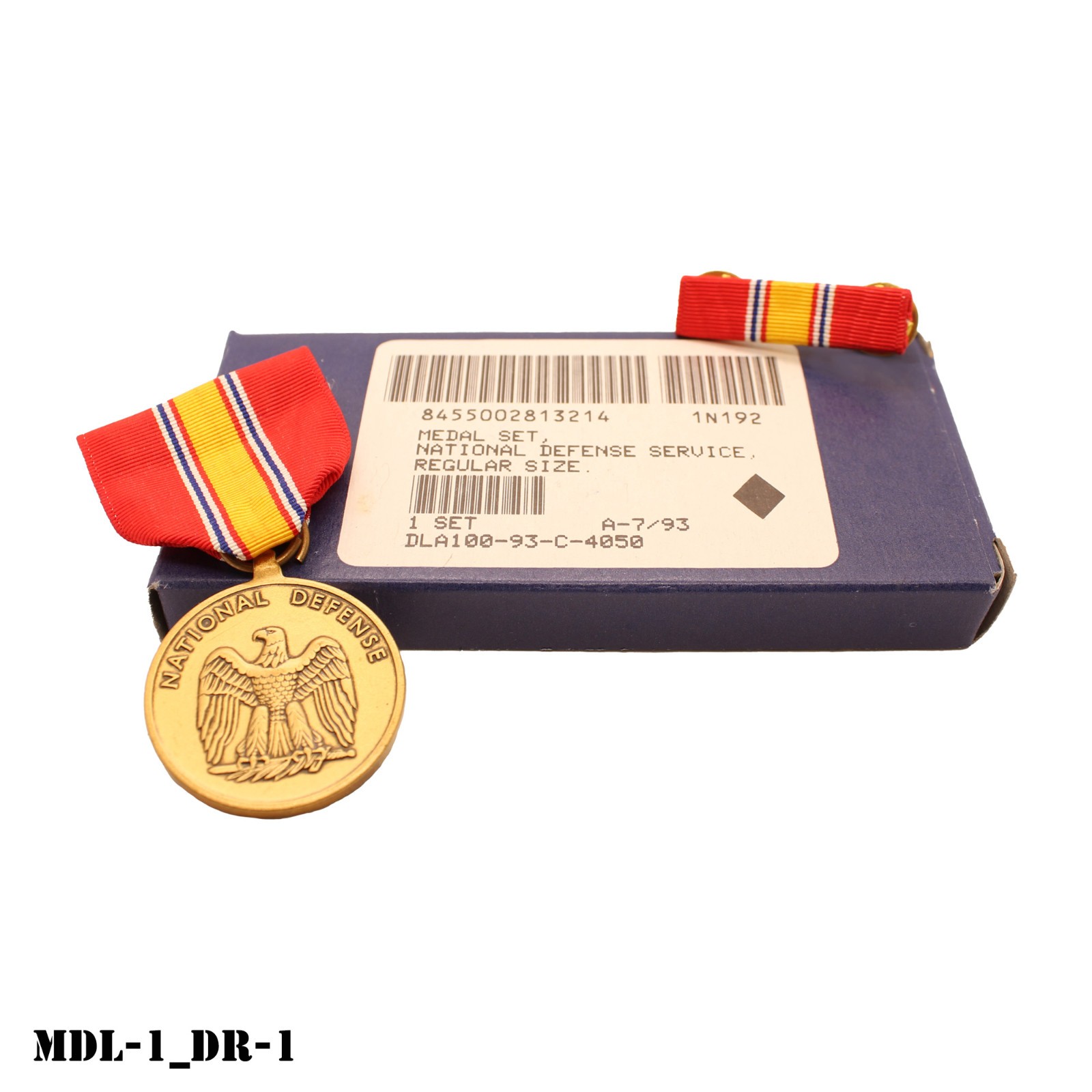 Full Size Medal National Defense Service Medal Set NSN 8455002813214 NEW in Box