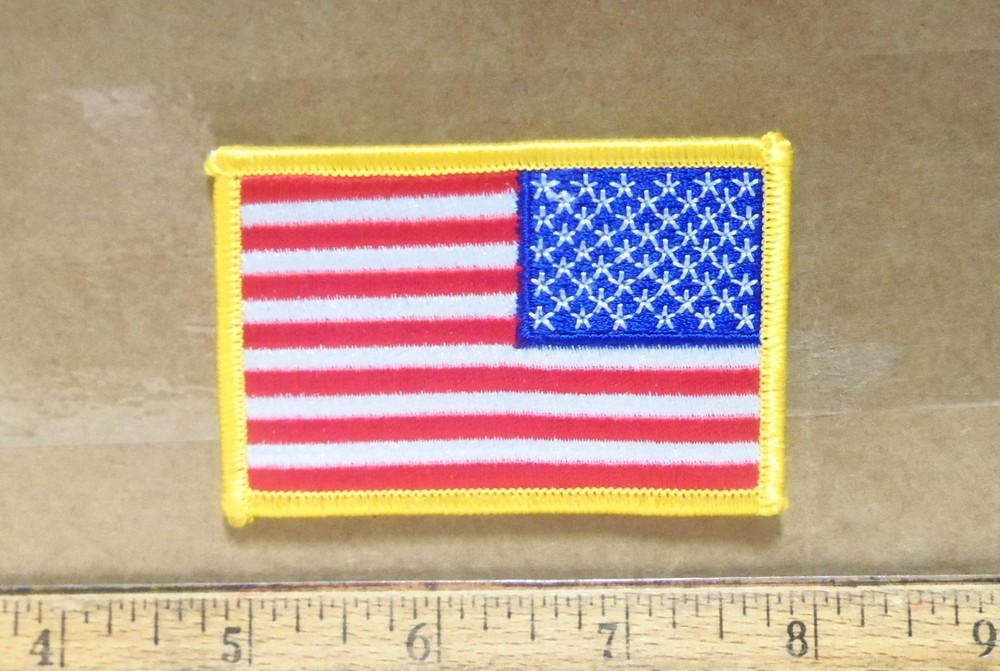 United States Flag Embroidered Patch