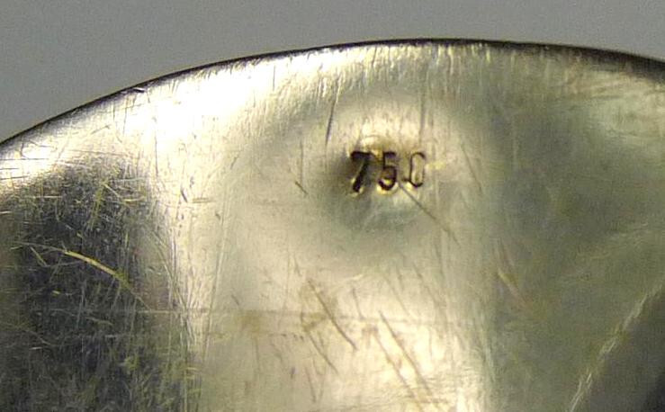 Biedermeier cake lifter Silver about 1850