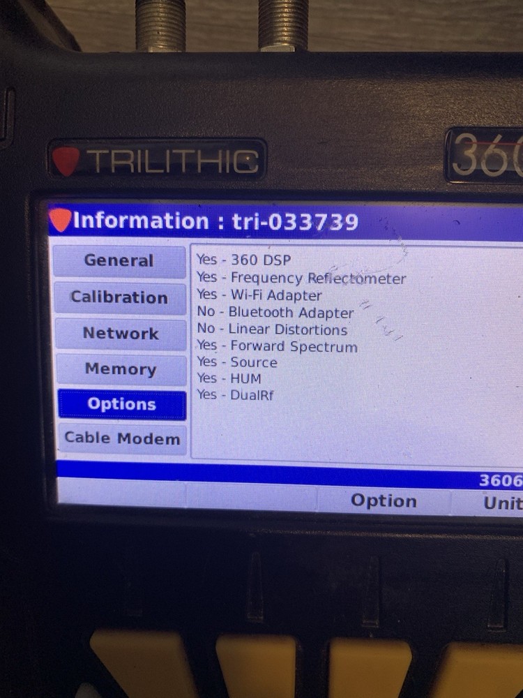 Trilithic 360 DSP Home Certification Meter - Loaded with Options.