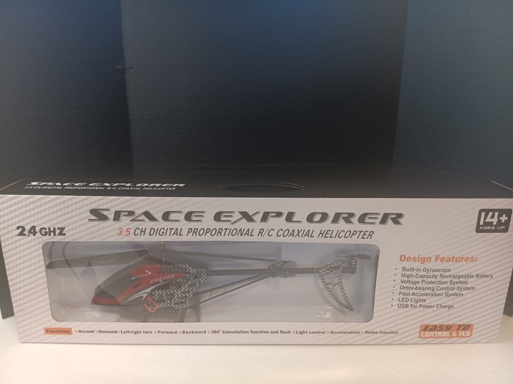 SPACE EXPLORER Copter 3.5 Channel Remote Control Helicopter