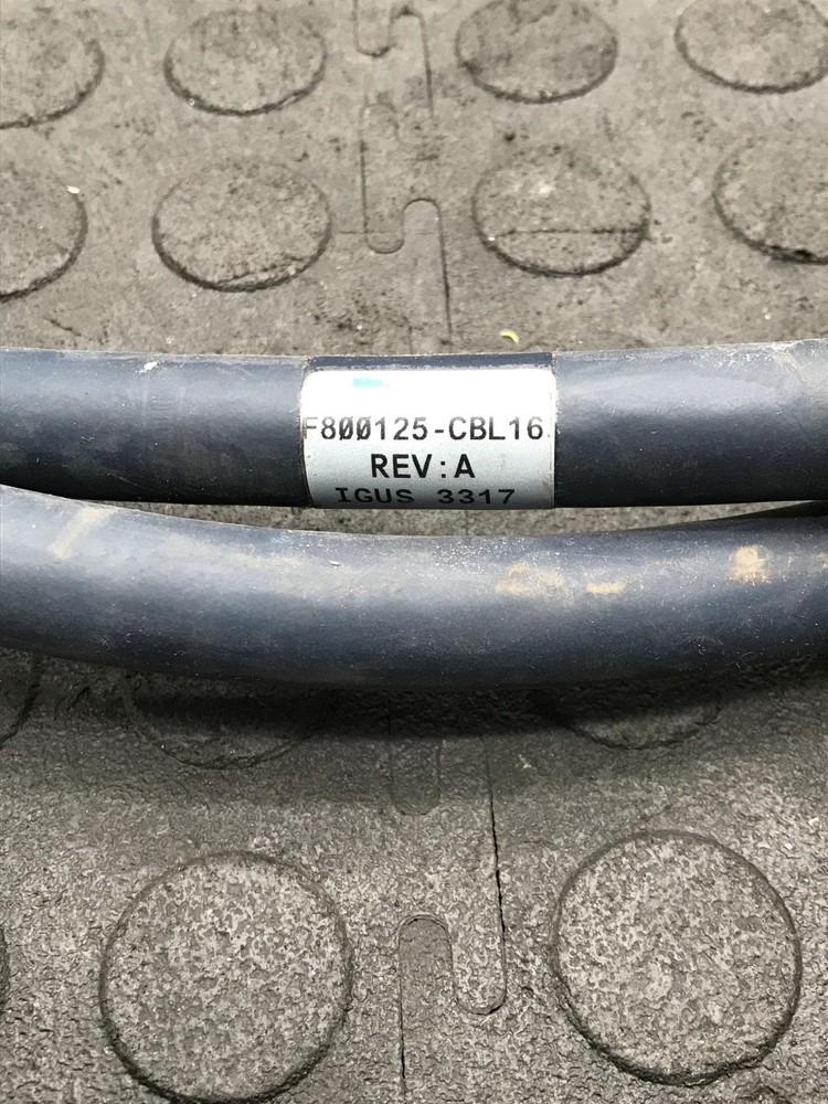 IGUS CHAINFLEX Encoder / Feedback Cable With 14‑Pin Circular Connectors USED