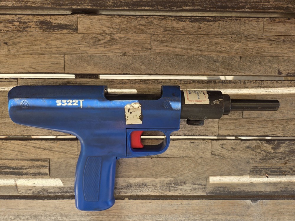 Masterset Low Velocity Powder Actuated Tool Kit w/ Case & Fasteners