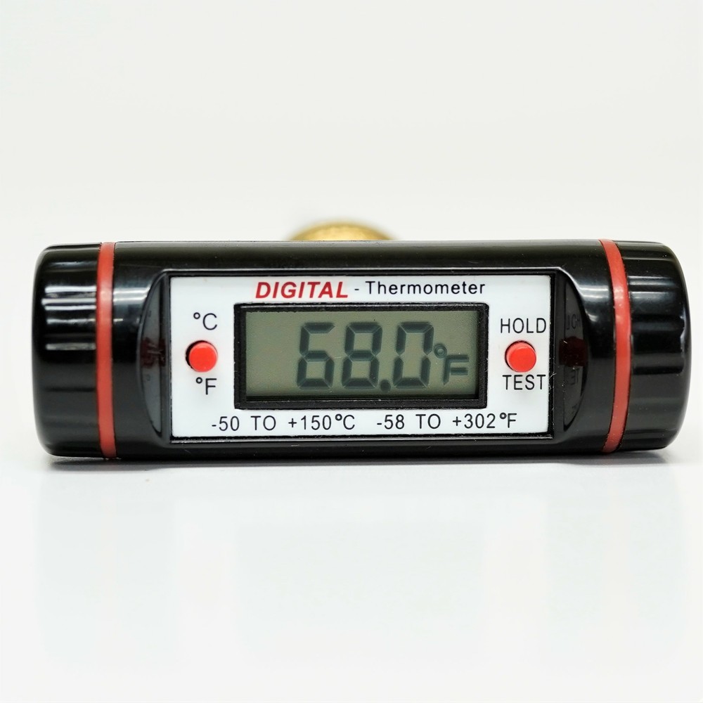 C&D Valve Superheat Temperature Kit with Core Remover and Thermometer