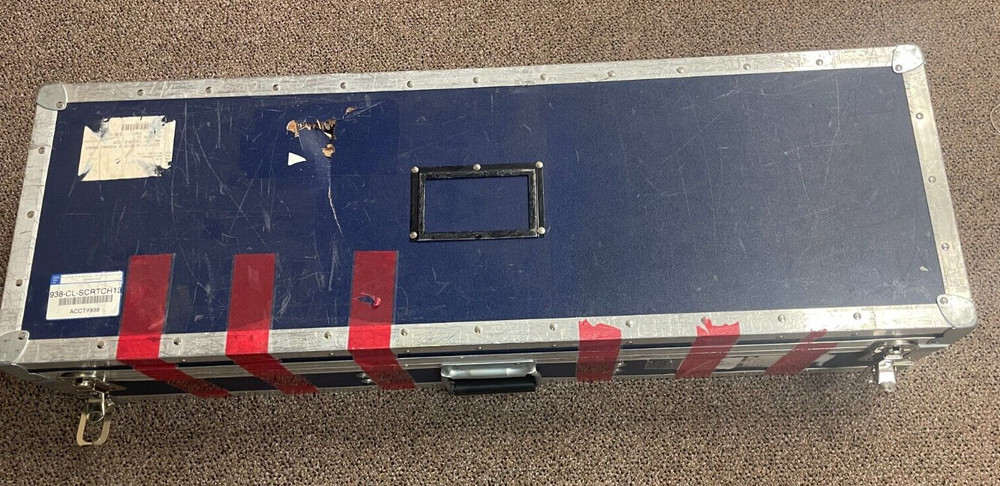 Large UTILITY Trunk ATA Road Case w/ Insert / Insulation