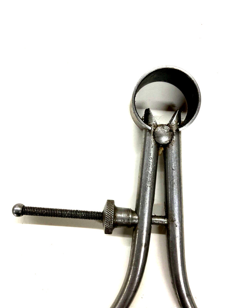 LUFKIN TOOLS 6” SPRING JOINT OUTSIDE CALIPER, ROUND LEG, USA