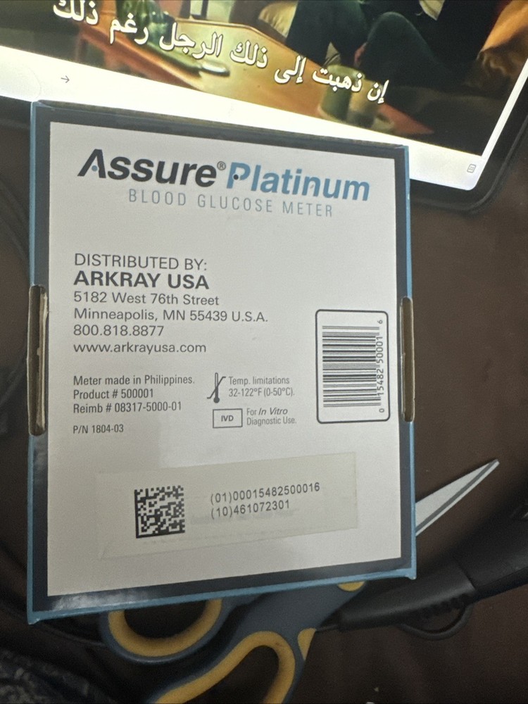 Assure Platinum Blood Glucose Meter