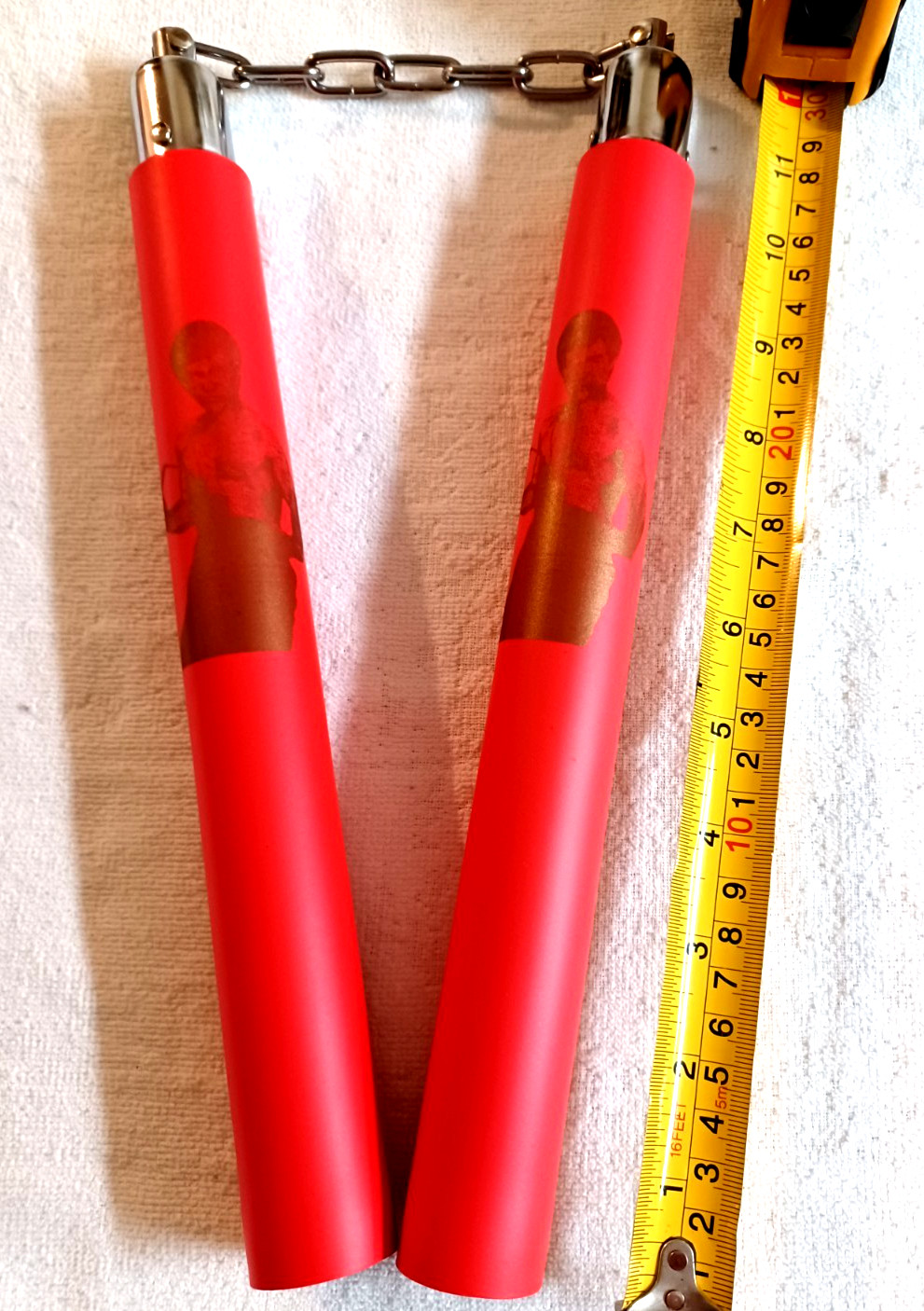 Foam Nunchucks for Martial Art Karate Training - red