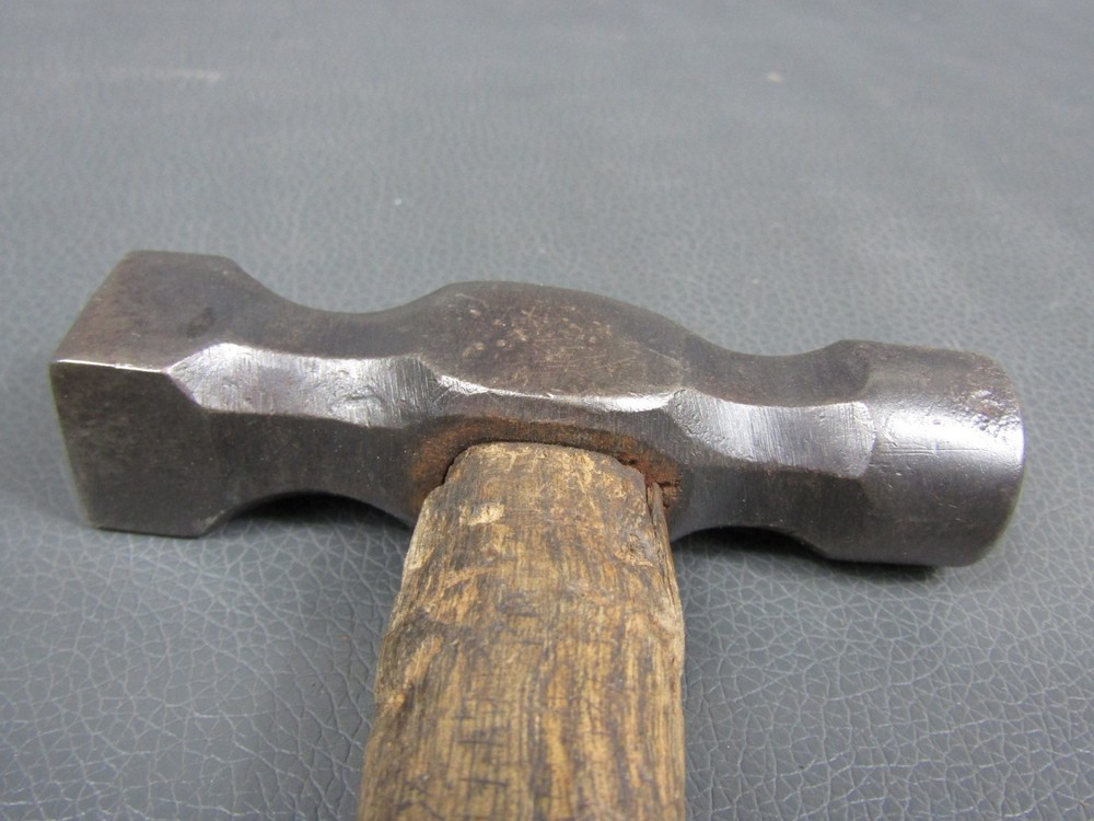 Vintage round & square silversmiths planishing hammer tool