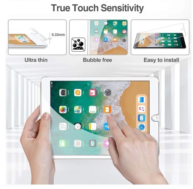 ProCase 1 Pack Screen Protector for 9.7" iPad 6th 5th / iPad Pro 9.7 2016 / iPad