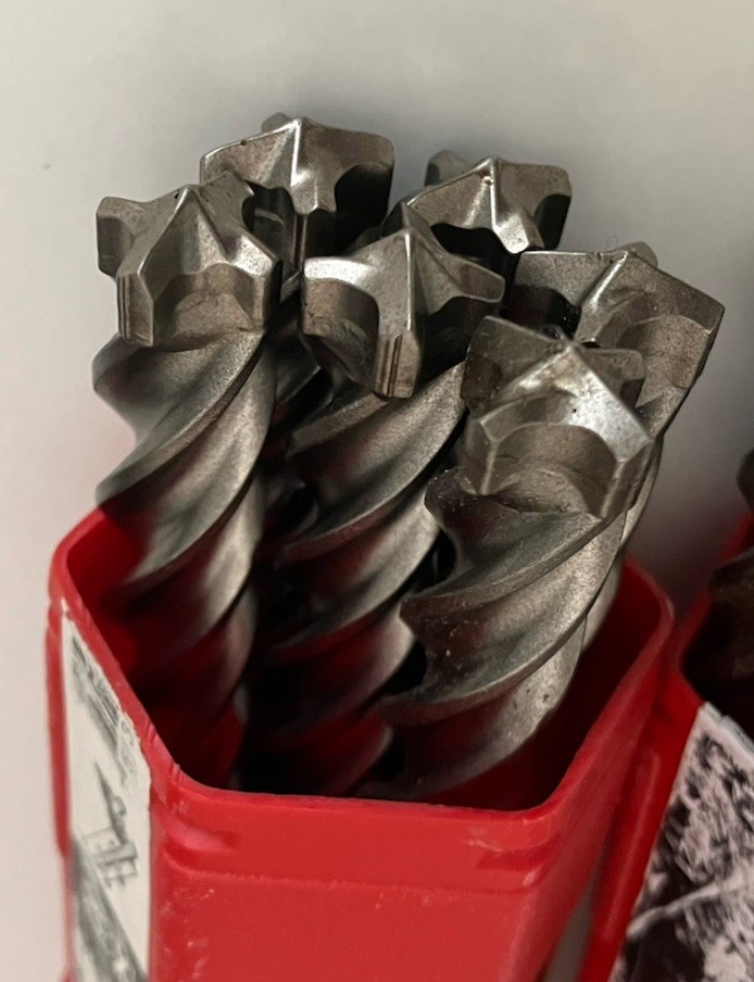 Hilti TECX 1/2” X 6” Carbide Tip Drill Bits Pack Of 6 SDS Plus New Open Box