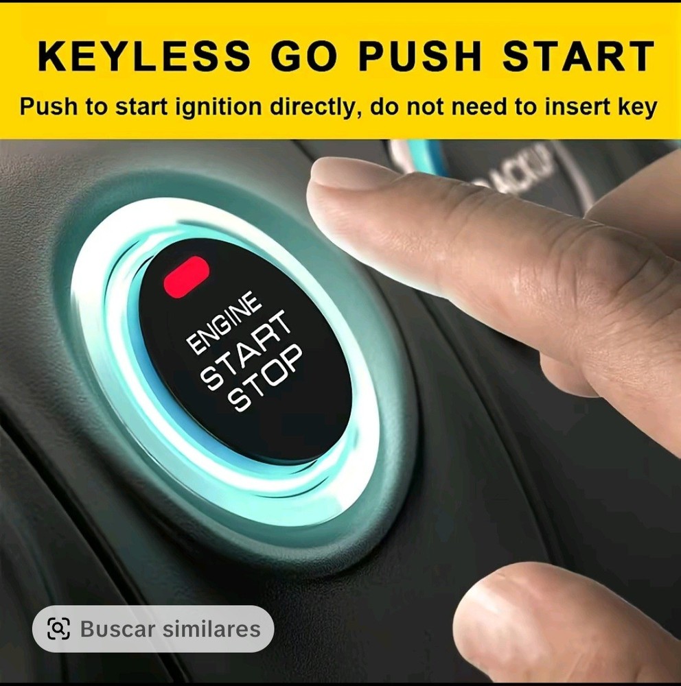 SnapFixMate Passive Keyless Entry Car Alarm System + Remote Engine Starter NEW