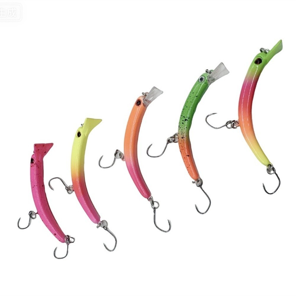 Curved Minnow Lure Hard Bait Precision Casting Versatile Depth Control
