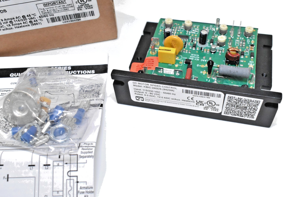 New KB Electronics KBIC-240DS Solid State DC Motor Control 9423M