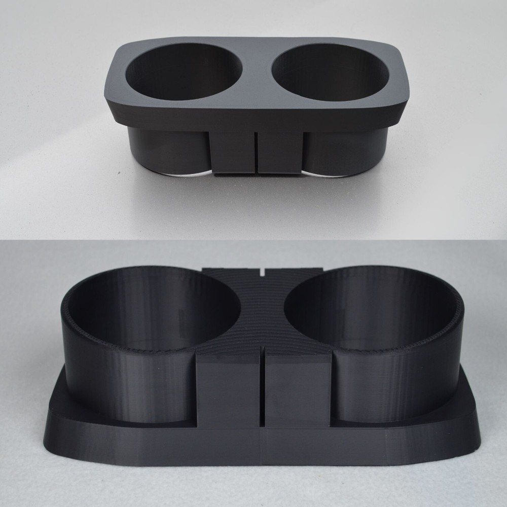 Center Console Cup Holder Insert For 4th Gen Toyota 4Runner 2003-2009 Removable