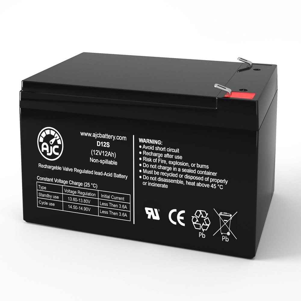 Powerware BAT-0496 12V 12Ah UPS Replacement Battery