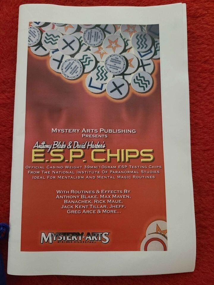 E.S.P. Chips by Anthony Blake, David Harber Magic Trick Mentalism