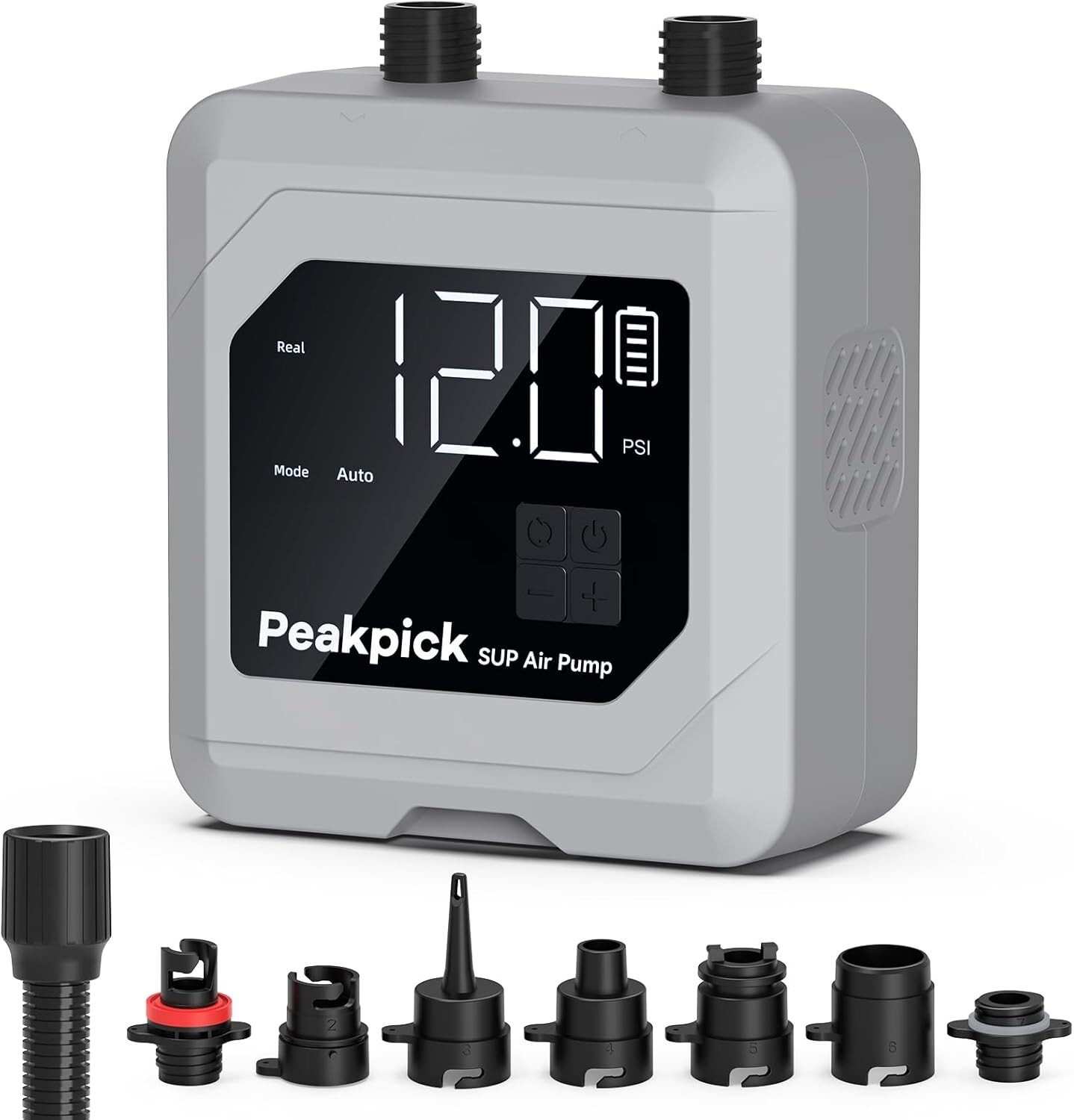 Peakpick 20PSI Electric SUP Air Pump | Inflator for Paddle Board, boat, tent