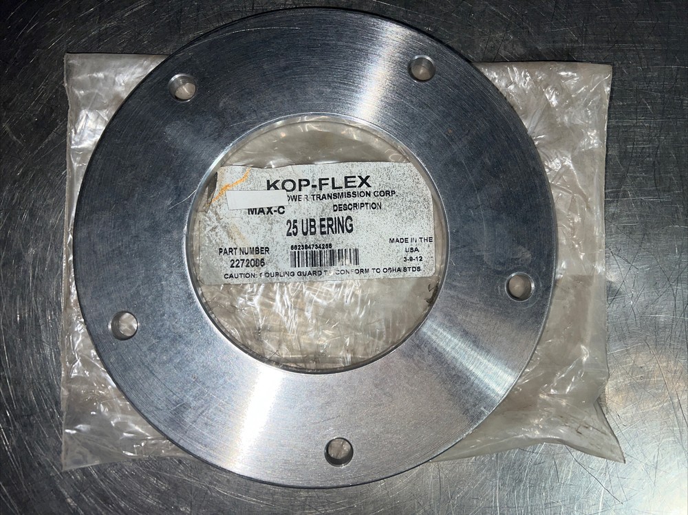 KOP-FLEX 25 UB ERING Elastomeric Coupling End Ring - Style Ub - Size 25 2272086